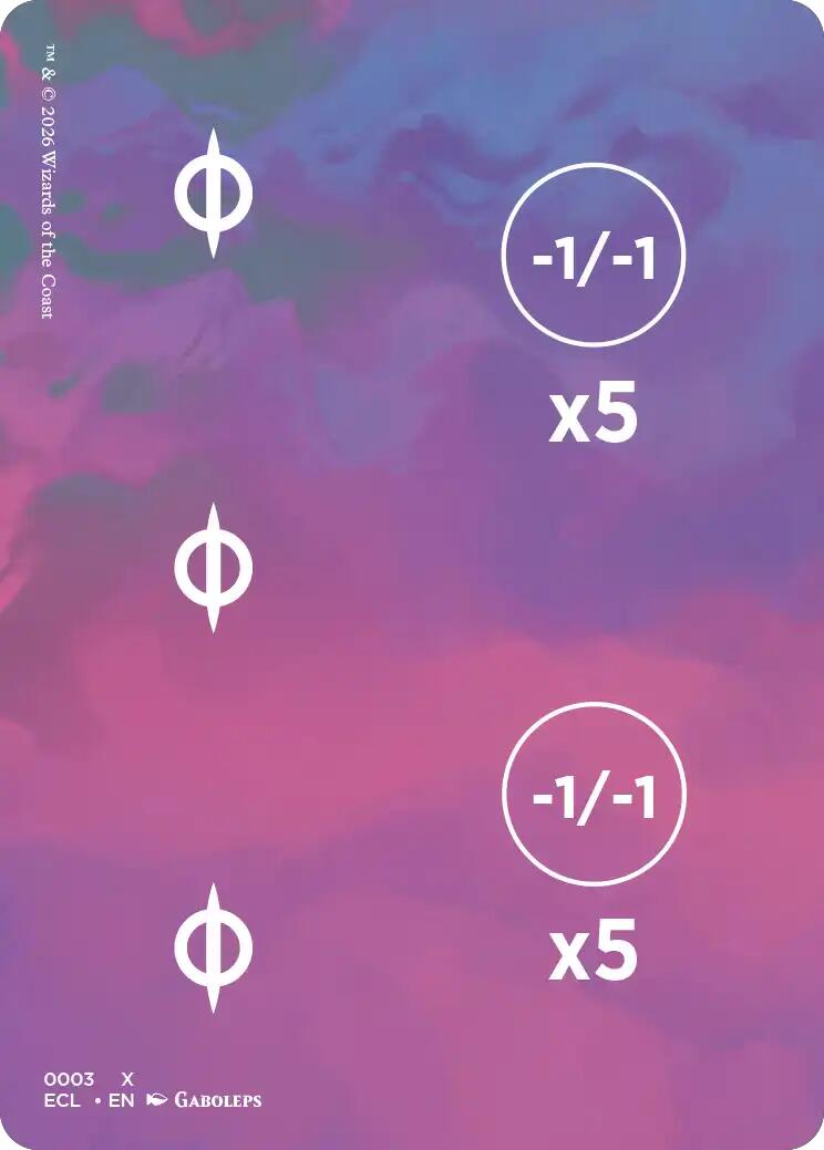 Image of Punch Card Token [Lorwyn Eclipsed Tokens]