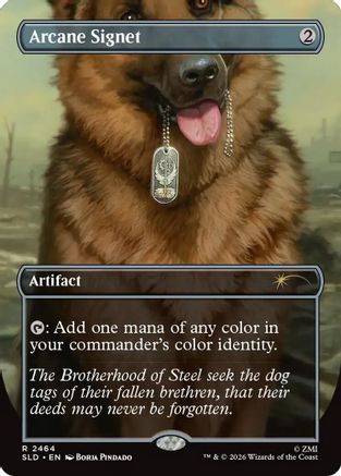 Image of Arcane Signet (2464) (SLD-2464) - Secret Lair Drop Series