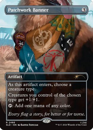 Image of Patchwork Banner (SLD-2466) - Secret Lair Drop Series