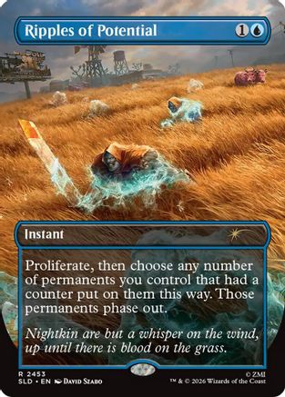 Image of Ripples of Potential (SLD-2453) - Secret Lair Drop Series Foil