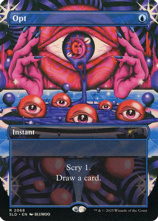 Image of Opt (2068) (SLD-2068) - Secret Lair Drop Series Foil