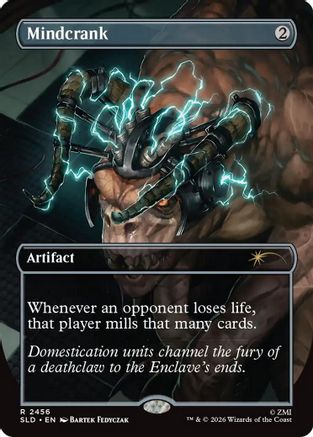Image of Mindcrank (2456) (SLD-2456) - Secret Lair Drop Series Foil
