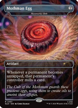 Image of Mothman Egg - Mesmeric Orb (SLD-2457) - Secret Lair Drop Series Foil
