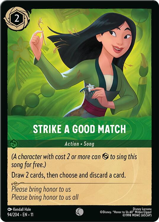 Image of Strike a Good Match (94/204) [Winterspell]
