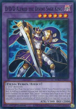Image of D/D/D Alfred the Divine Sage King [BPRO-EN033] Common