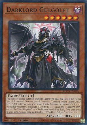 Image of Darklord Gulgolet [BPRO-EN018] Common