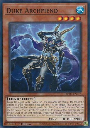 Image of Duke Archfiend [BPRO-EN015] Common