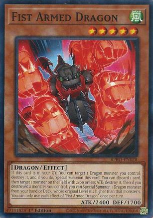 Image of Fist Armed Dragon [BPRO-EN028] Common