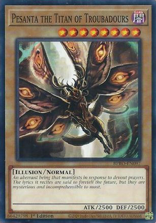 Image of Pesanta the Titan of Troubadours [BPRO-EN097] Common