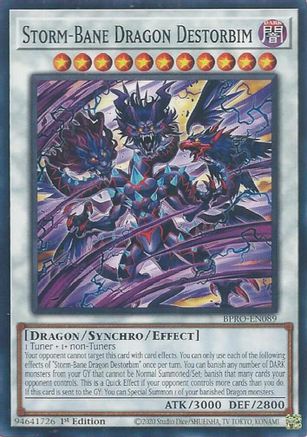 Image of Storm-Bane Dragon Destorbim [BPRO-EN089] Common