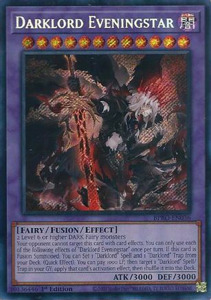 Image of Darklord Eveningstar [BPRO-EN036] Secret Rare