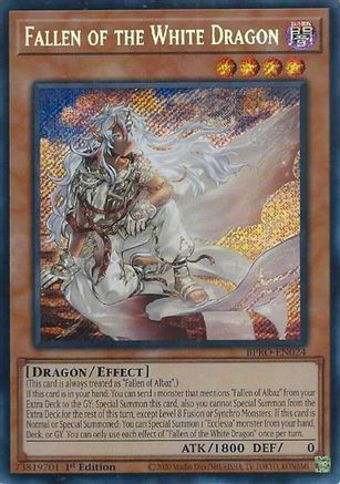 Image of Fallen of the White Dragon [BPRO-EN024] Secret Rare