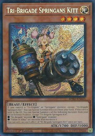 Image of Tri-Brigade Springans Kitt [BPRO-EN025] Secret Rare