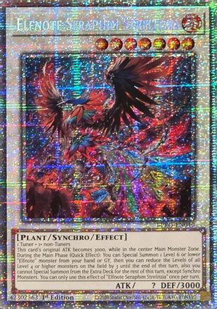 Image of Elfnote Seraphim Strelitzia (Starlight Rare) [BPRO-EN040] Starlight Rare