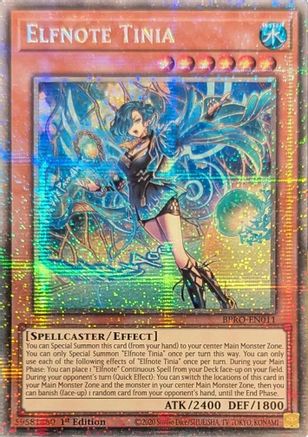 Image of Elfnote Tinia (Starlight Rare) [BPRO-EN011] Starlight Rare