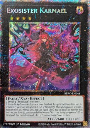 Image of Exosister Karmael (Starlight Rare) [BPRO-EN044] Starlight Rare