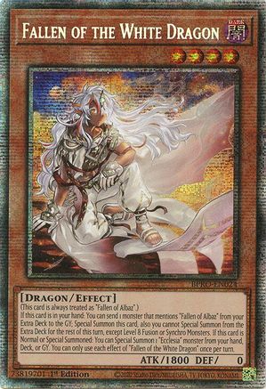 Image of Fallen of the White Dragon (Starlight Rare) [BPRO-EN024] Starlight Rare