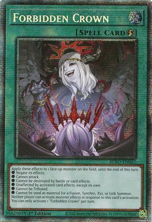 Image of Forbidden Crown (Starlight Rare) [BPRO-EN067] Starlight Rare