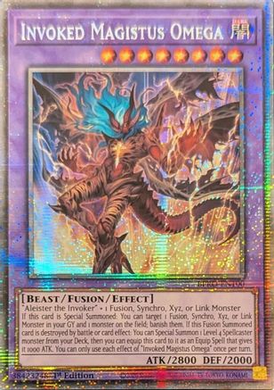 Image of Invoked Magistus Omega (Starlight Rare) [BPRO-EN100] Starlight Rare
