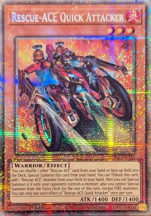 Image of Rescue-ACE Quick Attacker (Starlight Rare) [BPRO-EN023] Starlight Rare