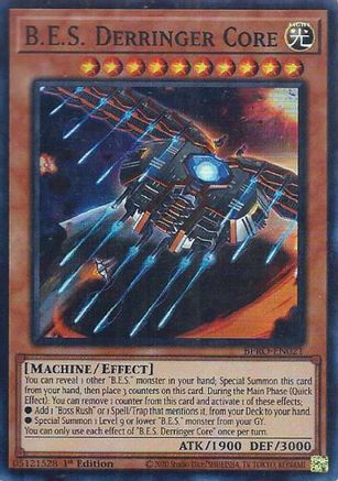 Image of B.E.S. Derringer Core [BPRO-EN021] Super Rare
