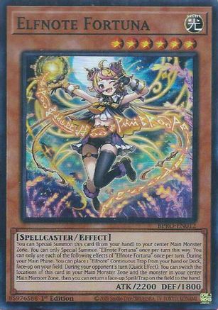 Image of Elfnote Fortuna [BPRO-EN012] Super Rare