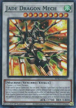 Image of Jade Dragon Mech [BPRO-EN082] Super Rare