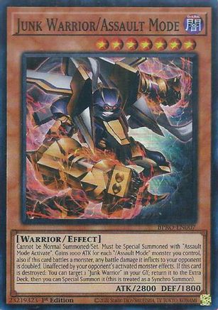 Image of Junk Warrior/Assault Mode [BPRO-EN007] Super Rare
