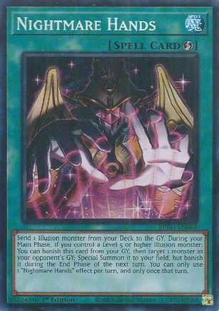 Image of Nightmare Hands [BPRO-EN068] Super Rare