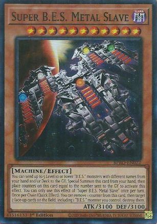 Image of Super B.E.S. Metal Slave [BPRO-EN022] Super Rare