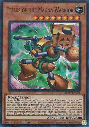 Image of Tellusrion the Magna Warrior [BPRO-EN004] Super Rare