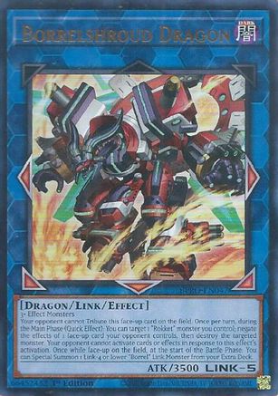 Image of Borrelshroud Dragon [BPRO-EN047] Ultra Rare