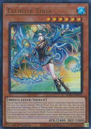 Image of Elfnote Tinia [BPRO-EN011] Ultra Rare