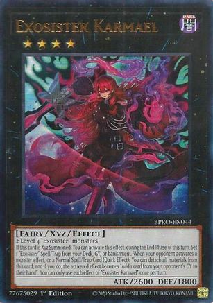 Image of Exosister Karmael [BPRO-EN044] Ultra Rare
