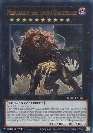 Image of Mercurium the Living Quicksilver [BPRO-EN084] Ultra Rare