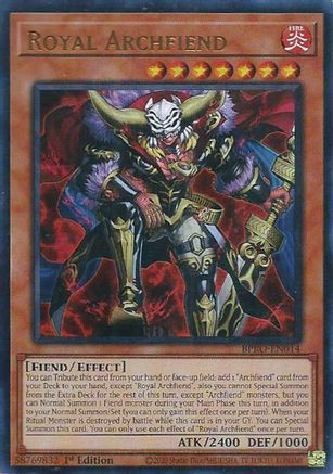 Image of Royal Archfiend [BPRO-EN014] Ultra Rare