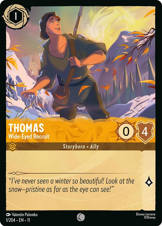 Image of Thomas - Wide-Eyed Recruit (1/204) [Winterspell]