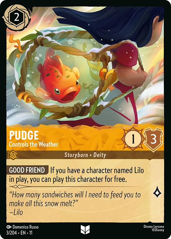 Image of Pudge - Controls the Weather (3/204) [Winterspell]