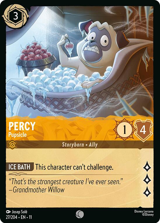 Image of Percy - Pupsicle (27/204) [Winterspell]