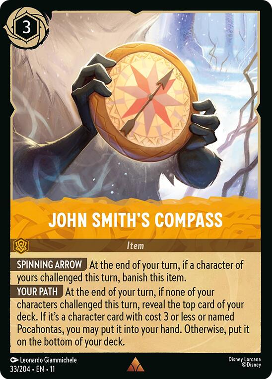 Image of John Smith's Compass (33/204) [Winterspell]