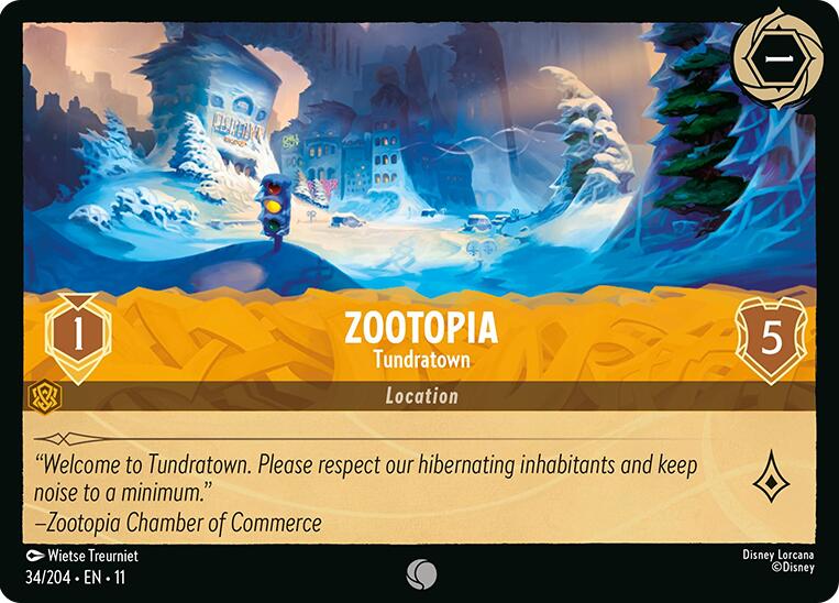 Image of Zootopia - Tundratown (34/204) [Winterspell]