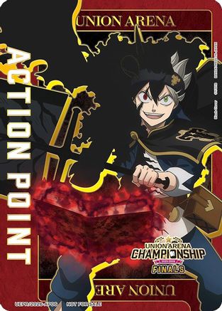 Image of Action Point Card (AP06) (25-26 Finals) (UEPR/2026-AP06) - Union Arena Promotion Cards Foil