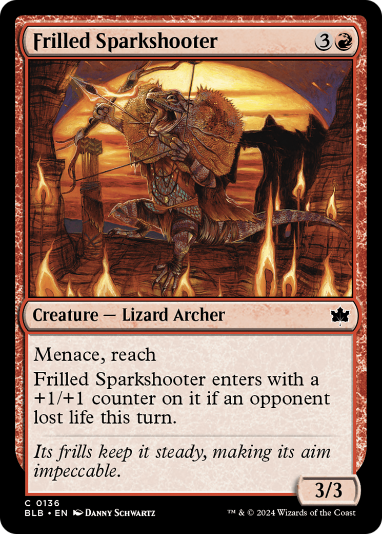 Image of Frilled Sparkshooter [Bloomburrow]