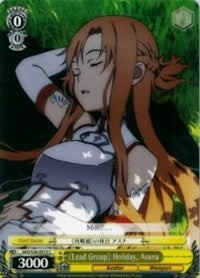 Image of Lead Group Holiday, Asuna (SAO/S26-E013 C) [Sword Art Online Vol.2]