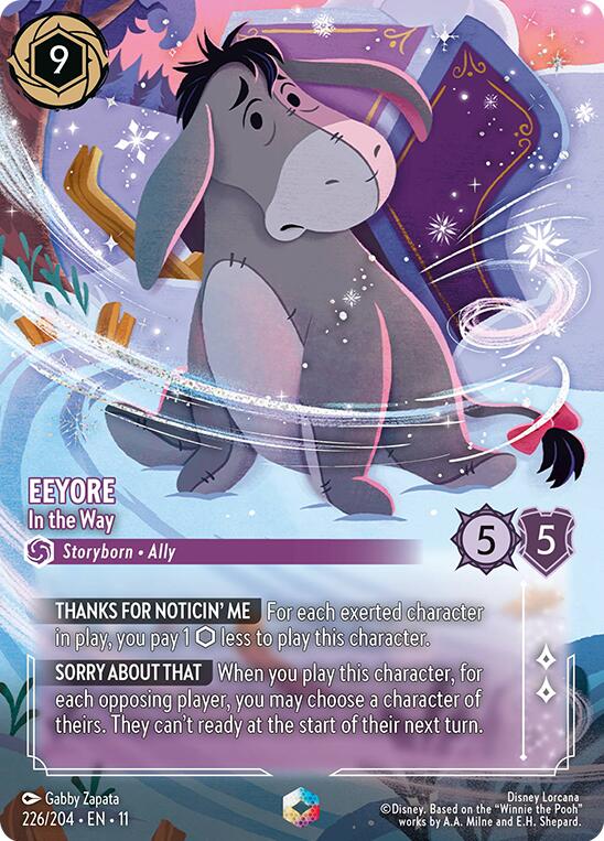 Image of Eeyore - In the Way (Enchanted) (226/204) [Winterspell]