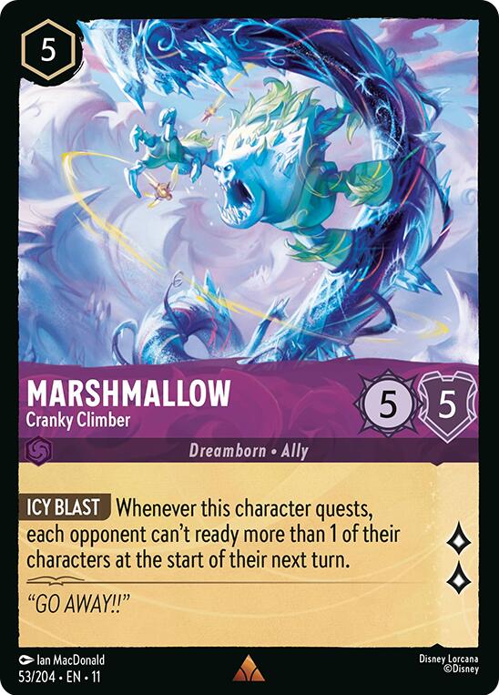 Image of Marshmallow - Cranky Climber (53/204) [Winterspell]