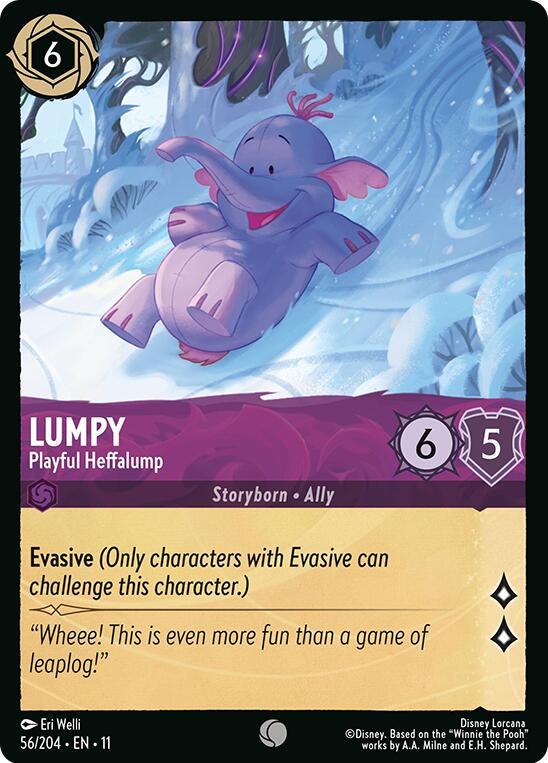 Image of Lumpy - Playful Heffalump (56/204) [Winterspell]