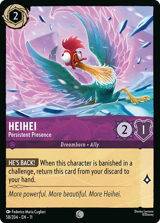 Image of HeiHei - Persistent Presence (58/204) [Winterspell]