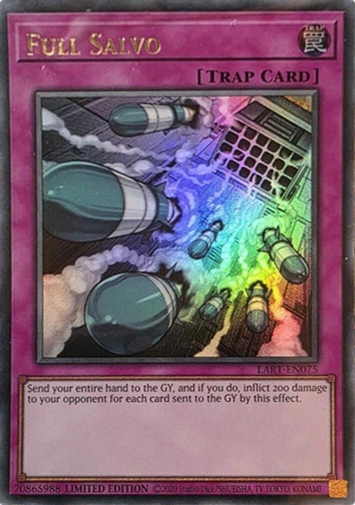 Image of Full Salvo [LART-EN075] Ultra Rare