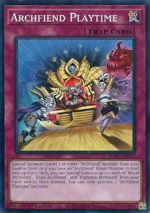 Image of Archfiend Playtime [BPRO-EN073] Common